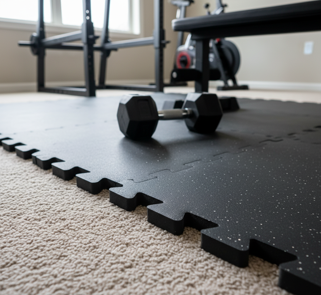 can you install rubber gym flooring over carpet? tips and guide