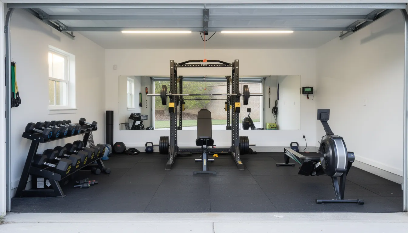 What Are Good Flooring Solutions for Garage Gyms in Hot, Humid Climates Like Florida?