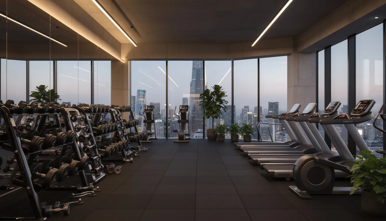 How Can Upstairs Fitness Centers in Miami Minimize Sound and Vibration with the Right Flooring?