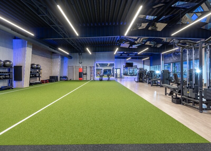 Dynamic turf flooring image