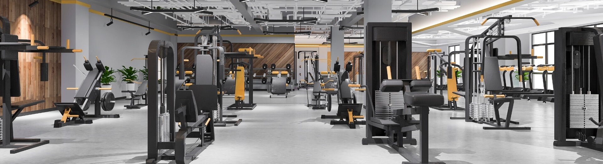 Entrance view of the gym hero image