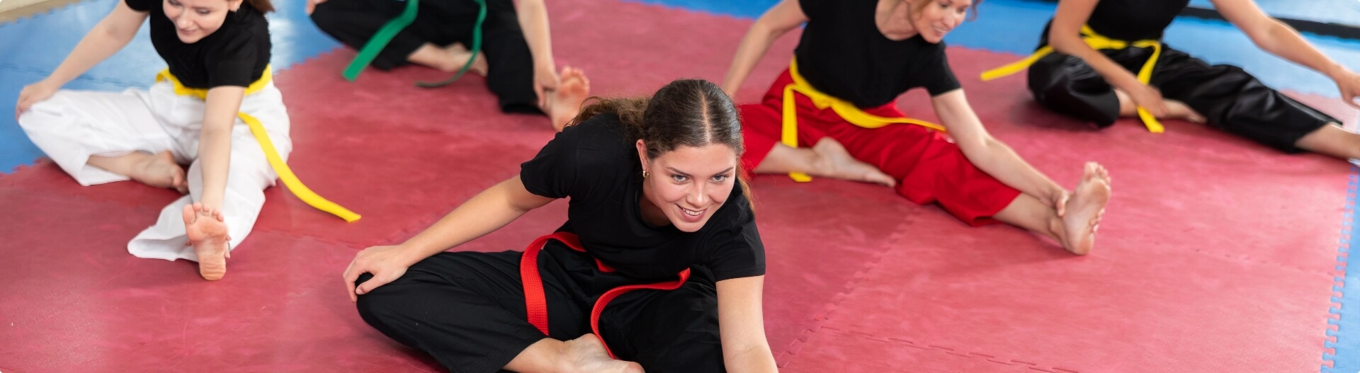 Martial arts hero bg image