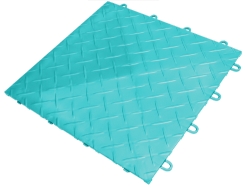 Neon teal diamond