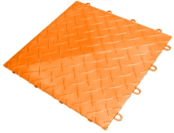 Orange neon diamond